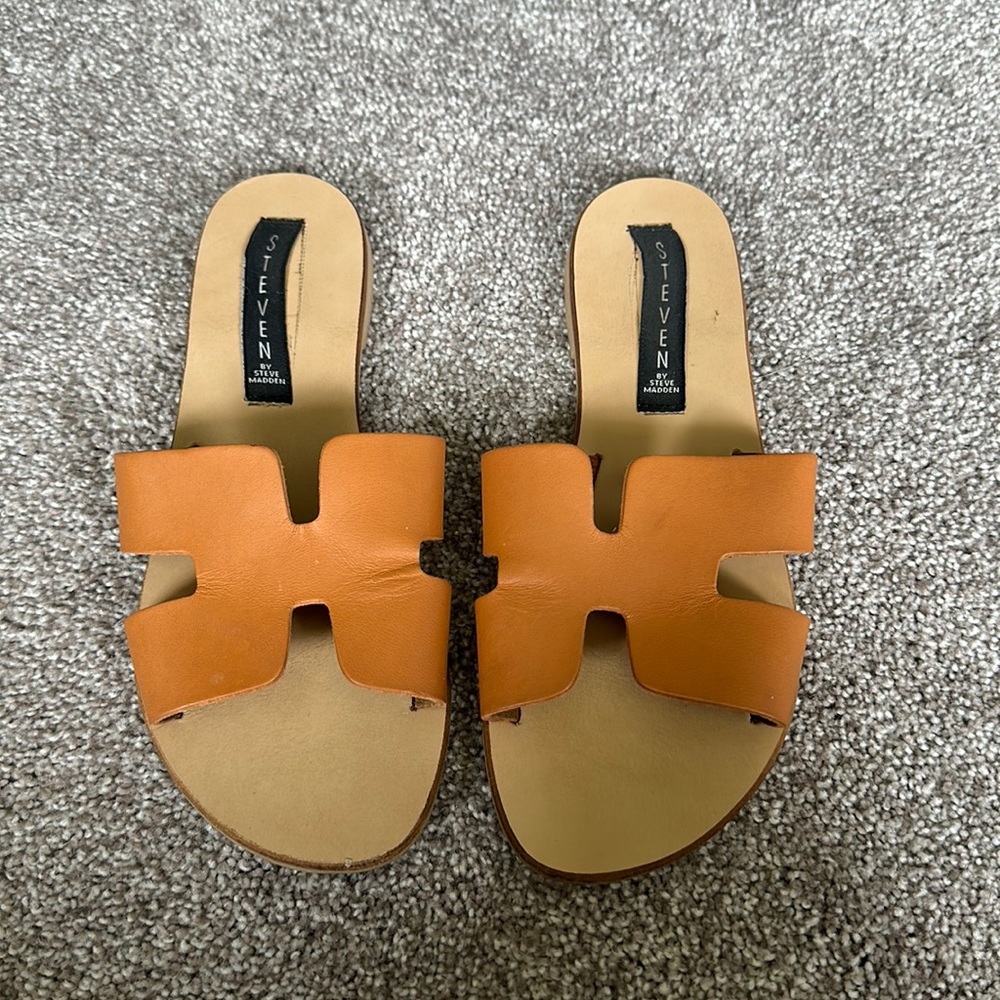 Steve Madden Sandals worn once!